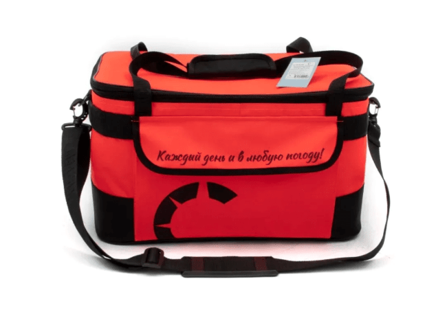 Сумка изотермическая "СЛЕДОПЫТ - Red Line", 34 л, цв. коралловый PF-BI-RL06
