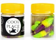 Силиконовая приманка COOL PLACE Maggot 1.6" Сыр #charteuse/ yellow/ violet 10шт/уп Силиконовая приманка COOL PLACE Maggot 1.6" Сыр #charteuse/ yellow/ violet 10шт/уп