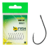 Крючок FISH SEASON Trout №3 большое колечко черный 8шт/уп 10096-03F