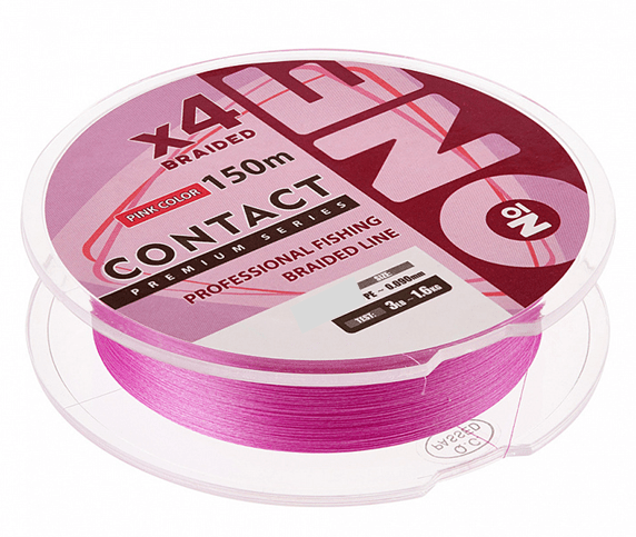 Плетёный шнур IAM One Contact X4 150м 0.5PE/0.117мм 5lb/2.2кг Плетёный шнур IAM One Contact X4 150м 0.5PE/0.117мм 5lb/2.2кг