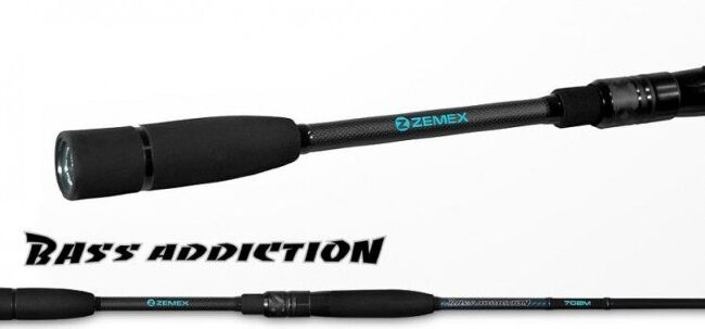Спиннинг ZEMEX Bass Addiction 2,13 м. 5,0-18,0 гр. BA-213-5018 Спиннинг ZEMEX Bass Addiction 2,13 м. 5,0-18,0 гр. BA-213-5018