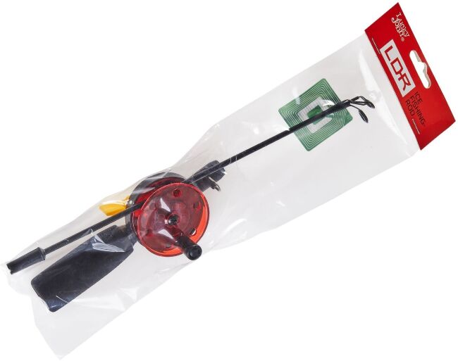 Удочка телескопическая зимняя Lucky John LDR TELE 62см графит