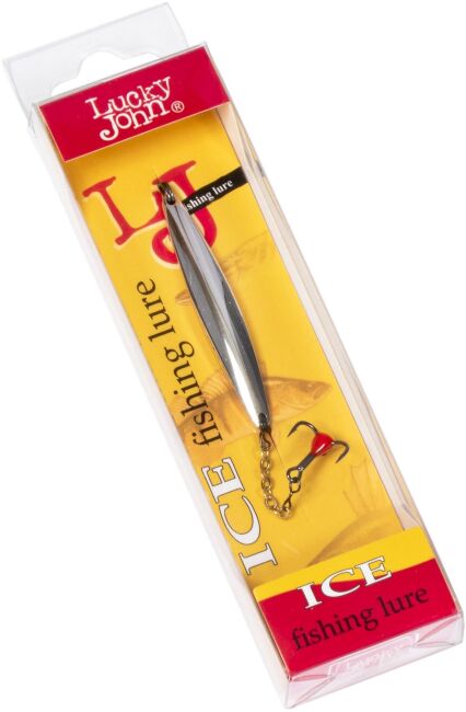 Блесна вертикальная зимняя Lucky John NAIL BLADE с цепочкой и тройником 45мм S блистер Блесна вертикальная зимняя Lucky John NAIL BLADE с цепочкой и тройником 45мм S блистер