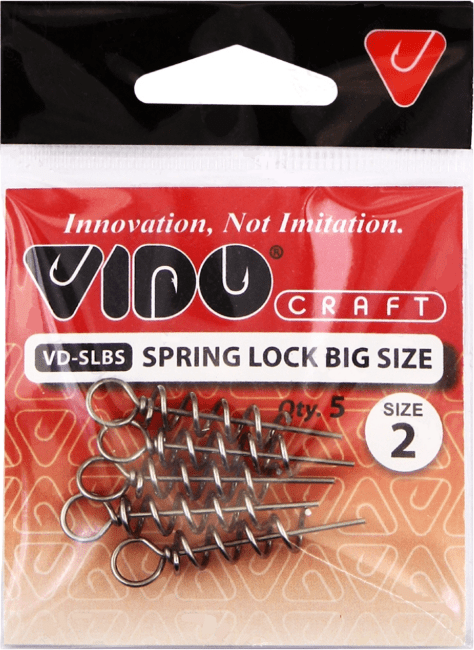 Спираль VIDO CRAFT Spring Lock Big Size №2, 5шт/уп