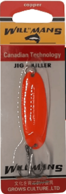 Блесна колеблющаяся GROWS CULTURE Will"mans Jig Killer 57мм 7гр #023