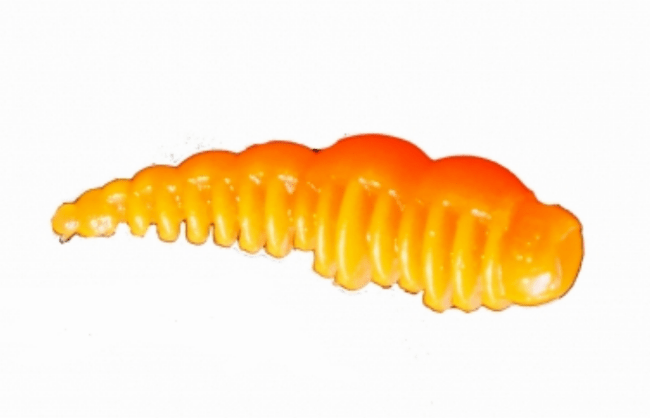 Силиконовая приманка Boroda Baits Larva сыр в ассортименте