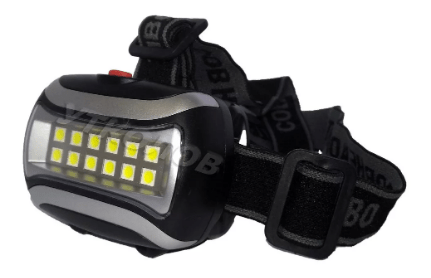 Фонарь налобный ZB-912 LED-12шт, 2 режима