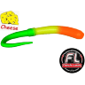 Силиконовая приманка FRESH LURES FlipWorm 3.1”/77мм Сыр #409 10шт/уп
