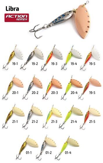 Блесна вращающаяся AKARA "Libra 3" A19-5 11гр.