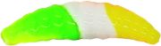 Силиконовая приманка COOL PLACE Maggot 1.6" Сыр #chartreuse/ white/yellow 10шт/уп Силиконовая приманка COOL PLACE Maggot 1.6" Сыр #chartreuse/ white/yellow 10шт/уп