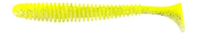 Виброхвост ALLVEGA Skinny Tail 8.75см 5гр 5шт/уп #011 lemon back silver flake