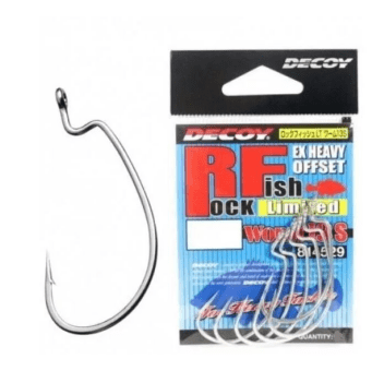 Крючок офсетный DECOY Worm13S Rock Fish Limited #2/0 хром 6шт/уп (814529) Крючок офсетный DECOY Worm13S Rock Fish Limited #2/0 хром 6шт/уп (814529)
