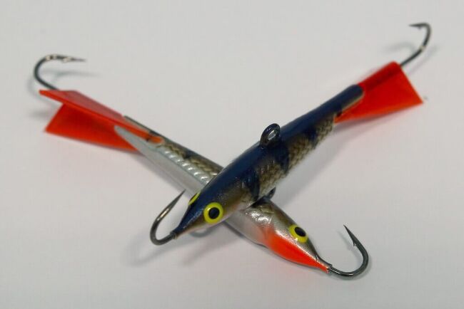 Балансир KRAPAL New 3см 6гр хвост:красный #003