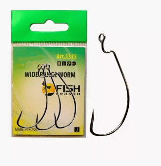 Крючок офсетный FISH SEASON Wide Range Worm №3/0 бол колечко черный 3шт/уп 3315-0033F Крючок офсетный FISH SEASON Wide Range Worm №3/0 бол колечко черный 3шт/уп 3315-0033F