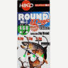 Джиг-головка вольфрам HIKO Round Magic крючок: MG-3 №6, 0.80гр, #Белый 3шт/уп