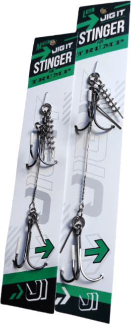 Стингер JIG IT Stinger размер:L крючки: тройники №2/0 (JILS-L)