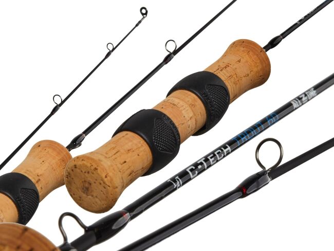 Удилище зимнее Lucky John C-TECH ALL-IN-1 TROUT 60см
