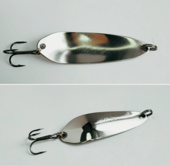 Блесна "Русская приманка" МАНДО 6,5 см /6 гр. Серебро /глянец Блесна "Русская приманка" МАНДО 6,5 см /6 гр. Серебро /глянец