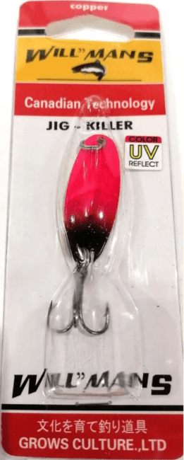 Блесна колеблющаяся GROWS CULTURE Will"mans Jig Killer 57мм 7гр #046/А Блесна колеблющаяся GROWS CULTURE Will"mans Jig Killer 57мм 7гр #046/А