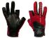Перчатки спиннингиста Alaskan двухпалые Red/BL р:L (AGWK-11L)