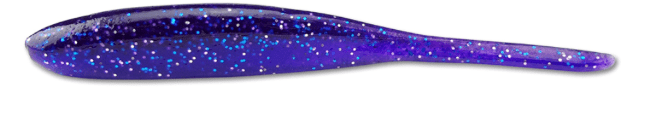 Слаг KEITECH Shad Impact 2" EA#04 Violet 5см 12шт/уп