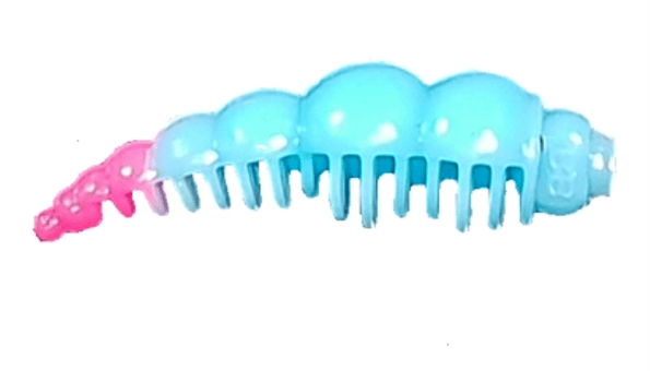 Силикон приманка BORODA BAITS Larva DC SS 35мм 1.0гр Голуб/Ярко-роз Сыр 12шт/уп