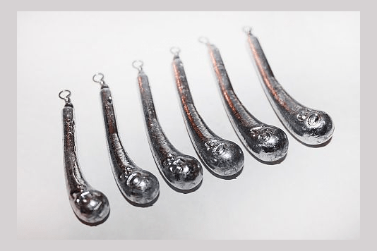 Груз для отводного поводка БАНАН с вертлюгом 34гр