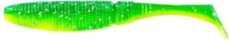 Виброхвост ALLVEGA Power Swim 13см 20гр 3шт/уп #010 salad green silver flake Виброхвост ALLVEGA Power Swim 13см 20гр 3шт/уп #010 salad green silver flake