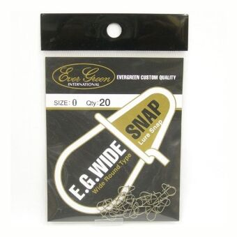 Застежка EverGreen Wide Snap №0 4.5кг 20шт/уп