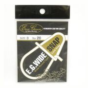 Застежка EverGreen Wide Snap №0 4.5кг 20шт/уп