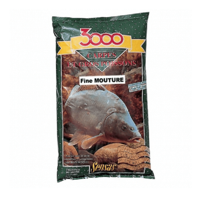 Прикормка Sensas 3000 CARP Fine Mouture 1кг 00471 Прикормка Sensas 3000 CARP Fine Mouture 1кг 00471