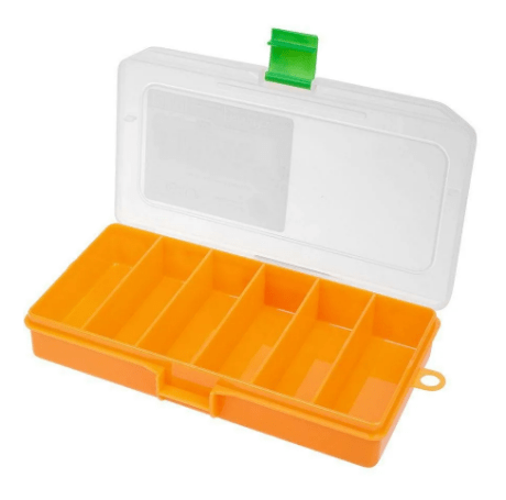 Коробка FisherBox 216 ORANGE р-р:220*120*30мм арт:22.12.03