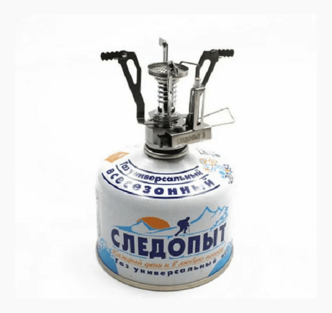 Плита портативная газовая СЛЕДОПЫТ Огненная Буря с газогенер 3.5кВт PF-GSP-H06