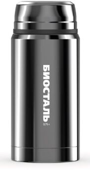 Термос BIOSTAL суповой с широкой горловиной и ложкой 0.75л NTS-750V