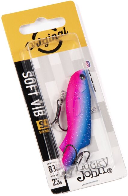 Воблер тонущий вертикальный LJ Pro Series SOFT VIB 83/005 Воблер тонущий вертикальный LJ Pro Series SOFT VIB 83/005