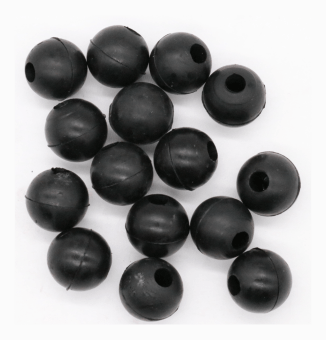 Бусина резиновая Ø4мм 50шт/уп цвет в ассортименте Бусина резиновая Ø4мм 50шт/уп цвет в ассортименте