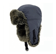 Шапка-ушанка НПО КЕДР North Cross серый п/э р:XL