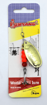 Блесна вращающаяся KUMIYANG реплика MEPPS Aglia OR (золото) №4 Блесна вращающаяся KUMIYANG реплика MEPPS Aglia OR (золото) №4