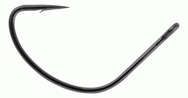 Крючок OWNER 5173-2/0 K-Hook колечко черн.хром кован 6шт/уп