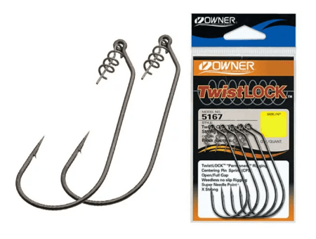 Крючок офсетный OWNER 5167-3/0 TwistLock Light черный 5шт/уп Крючок офсетный OWNER 5167-3/0 TwistLock Light черный 5шт/уп