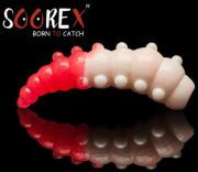 Силиконовая приманка SOOREX PRO Major 36мм 1.1гр Сыр #226 Белый-Розовое свечение/ White-Pink glow 6шт/уп