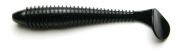 Виброхвост KEITECH Swing Impact FAT 6.8" #001 Black 17см 36.5гр 3шт/уп