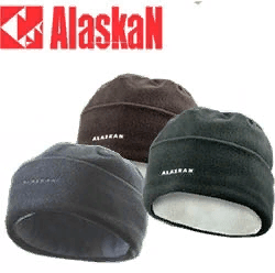 Шапка флисовая ALASKAN Black Salmon серая AWCBSG