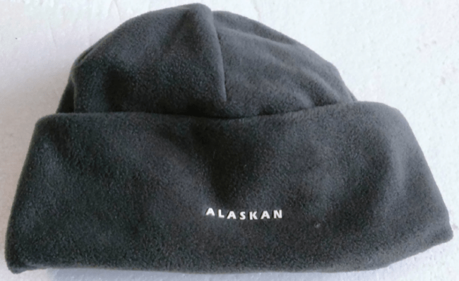 Шапка флисовая ALASKAN Black Salmon серая AWCBSG