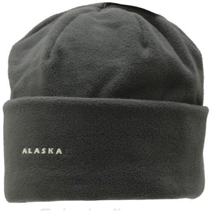 Шапка флисовая ALASKAN Black Salmon серая AWCBSG