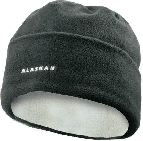 Шапка флисовая ALASKAN Black Salmon серая AWCBSG
