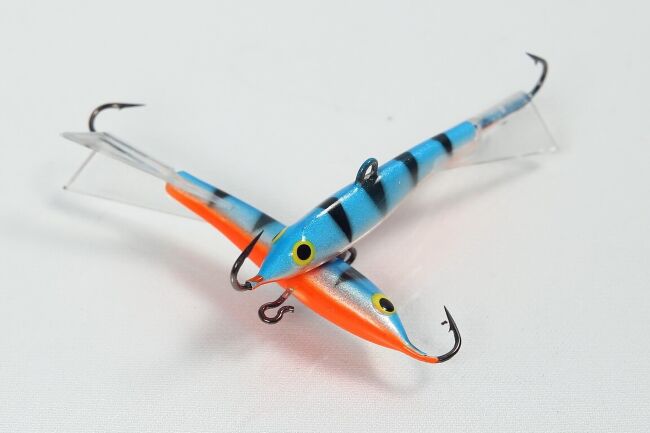 Балансир KRAPAL Classic 3см 6гр хвост:прозрачный #007