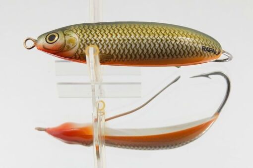 Блесна колеб незацепляйка RAPALA Weedless Minnow Spoon 6см 9гр RMS06-RFSH