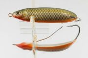Блесна колеб незацепляйка RAPALA Weedless Minnow Spoon 6см 9гр RMS06-RFSH Блесна колеб незацепляйка RAPALA Weedless Minnow Spoon 6см 9гр RMS06-RFSH