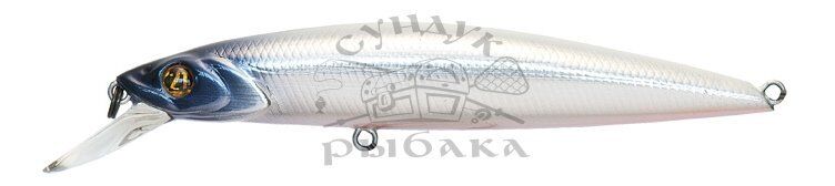 Воблер PONTOON21 Cablista 75F-SMR 75мм 4.6гр 0,7-1,0м 721 Alumina Ivory Back Silver Воблер PONTOON21 Cablista 75F-SMR 75мм 4.6гр 0,7-1,0м 721 Alumina Ivory Back Silver